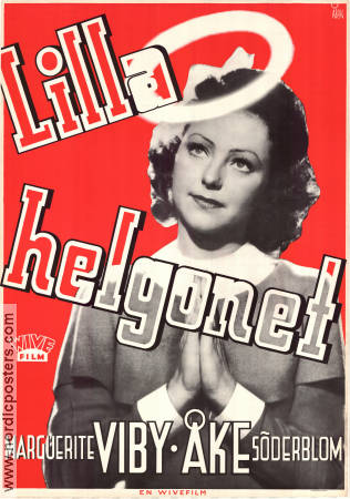 Lilla helgonet 1944 poster Marguerite Viby Åke Söderblom