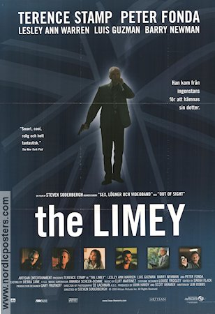 The Limey 1999 poster Terence Stamp Peter Fonda Lesley Ann Warren Steven Soderbergh