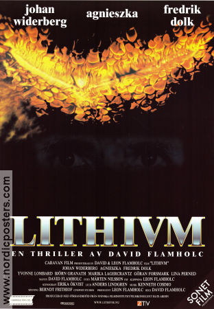 Lithium 1998 poster Johan Widerberg Agnieszka Koson Fredrik Dolk David Flamholc