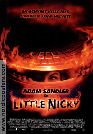 Little Nicky 2000 poster Adam Sandler Patricia Arquette Harvey Keitel Steven Brill