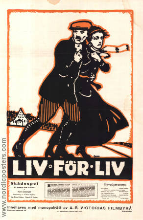 Liv för liv 1918 poster Richard Eichberg Ellen Richter Hitta mer: Silent movie