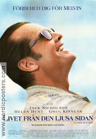 Livet från den ljusa sidan 1997 poster Jack Nicholson James L Brooks