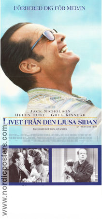 Livet från den ljusa sidan 1997 poster Jack Nicholson Helen Hunt Greg Kinnear James L Brooks Glasögon