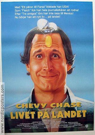 Livet på landet 1988 poster Chevy Chase