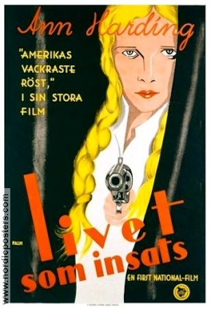 Livet som insats 1930 poster Ann Harding