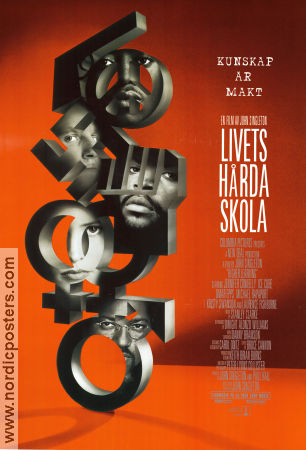 Livets hårda skola 1995 poster Omar Epps Kristy Swanson Michael Rapaport John Singleton