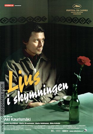 Ljus i skymningen 2006 poster Janne Hyytiäinen Aki Kaurismäki Finland