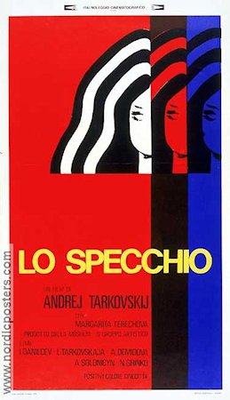 Lo specchio 1979 poster Margarita Terekhova Andrei Tarkovsky Ryssland