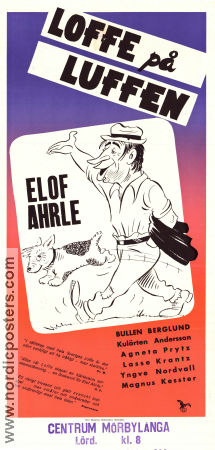 Loffe på luffen 1948 poster Elof Ahrle Wiktor Andersson Erik Bullen Berglund Gösta Werner