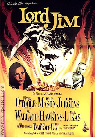 Lord Jim 1965 poster Peter O´Toole James Mason