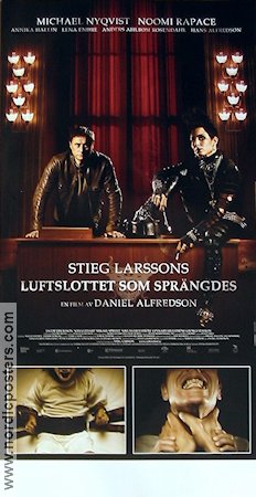 Luftslottet som sprängdes 2009 poster Michael Nyqvist Noomi Rapace Lena Endre Daniel Alfredson Hitta mer: Millenium