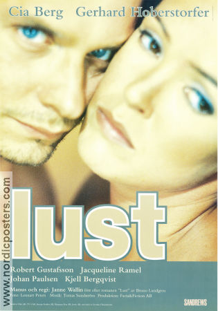 Lust 1994 poster Cia Berg Gerhard Hoberstorfer Janne Wallin