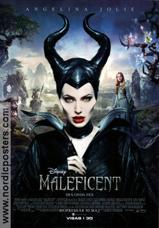 Maleficent 2014 poster Angelina Jolie Elle Fanning Robert Stromberg