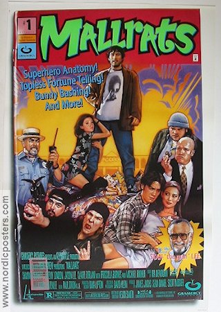 Mallrats 1995 poster Jason Lee Text: Stan Lee Hitta mer: Marvel Från serier