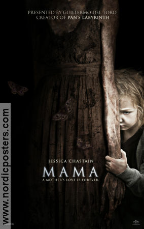 Mama 2013 poster Jessica Chastain Nikolaj Coster-Waldau Andy Muschietti Barn