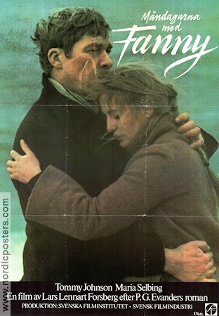 Måndagarna med Fanny 1977 poster Tommy Johnson Maria Selbing Ingvar Kjellson Lars Lennart Forsberg