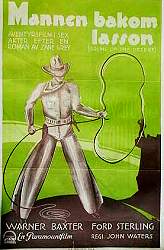 Mannen bakom lasson 1927 poster Warner Baxter John Waters