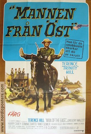 Mannen från öst 1973 poster Terence Hill