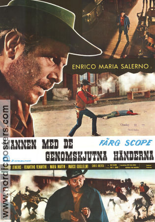 Mannen med de genomskjutna händerna 1967 poster Enrico Maria Salerno Terry Jenkins Maria Martin Massimo Dallamano