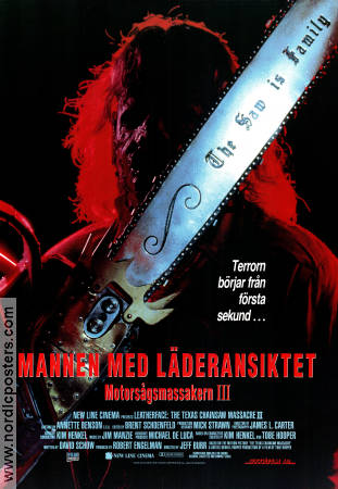 Mannen med läderansiktet 1990 poster Kate Hodge Viggo Mortensen