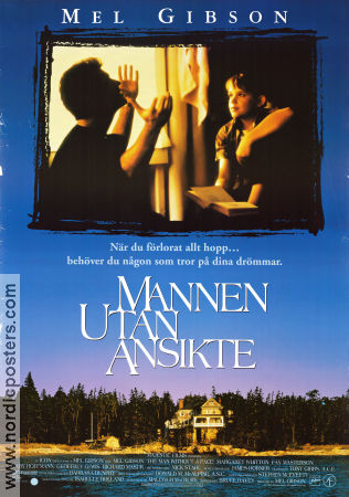 Mannen utan ansikte 1993 poster Nick Stahl Margaret Whitton Mel Gibson