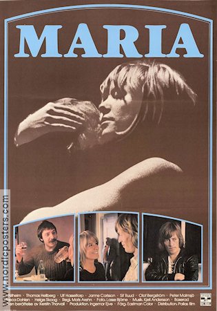 Maria 1975 poster Thomas Hellberg Lis Nilheim Janne Carlsson Mats Arehn