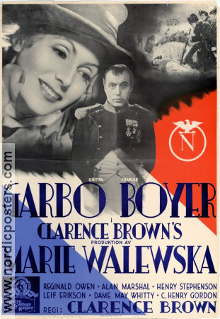Marie Walewska 1938 poster Greta Garbo Charles Boyer