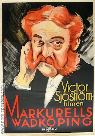 Markurells i Wadköping 1931 poster Victor Sjöström Text: Hjalmar Bergman