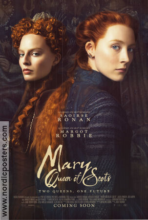Mary Queen of Scots 2018 poster Saoirse Ronan Margot Robbie Jack Lowden Josie Rourke