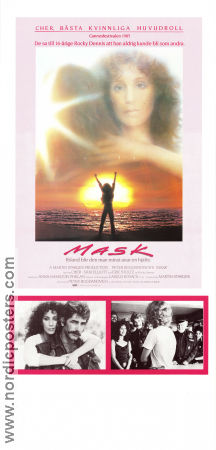 Mask 1985 poster Cher Eric Stoltz Sam Elliott Peter Bogdanovich Strand
