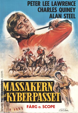 Massakern i Khyber-passet 1971 poster Peter Lee Lawrence Sergio Ciani Antonio Mayans José Luis Merino