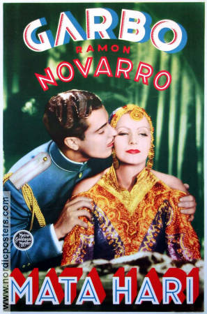 Mata Hari 1931 poster Greta Garbo Ramon Navarro