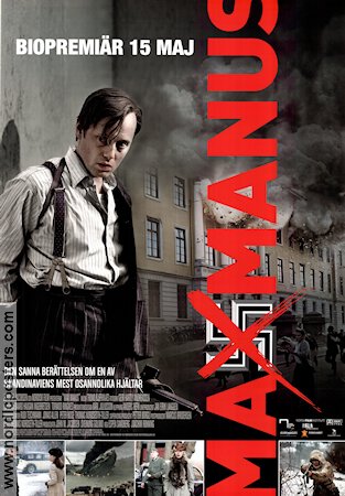 Max Manus 2008 poster Aksel Hennie Espen Sandberg Norge