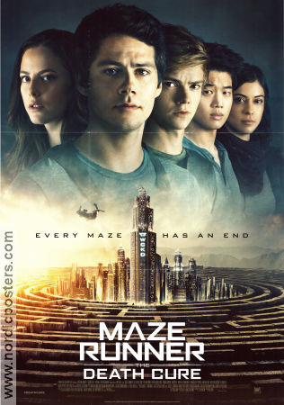 Maze Runner: The Death Cure 2018 poster Dylan O´Brien Ki Hong Lee Kaya Scodelario Wes Ball