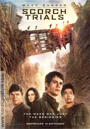 Maze Runner: The Scorch Trials 2015 poster Dylan O´Brien Kaya Scodelario Thomas Brodie-Sangster Wes Ball