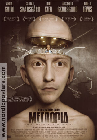 Metropia 2009 poster Vincent Gallo Tarik Saleh