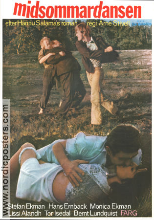 Midsommardansen 1971 poster Stefan Ekman Hans Ernback Monica Ekman Tor Isedal Arne Stivell