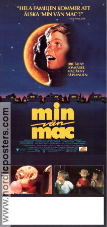 Min vän Mac 1988 poster Christine Ebersole Jonathan Ward Stewart Raffill