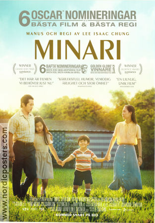 Minari 2020 poster Steven Yeun Han Ye-ri Alan Kim Lee Isaac Chung