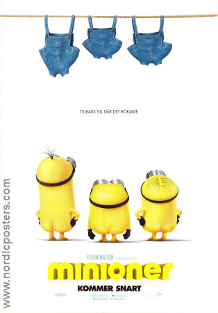 Minioner 2015 poster Sandra Bullock Kyle Balda Animerat