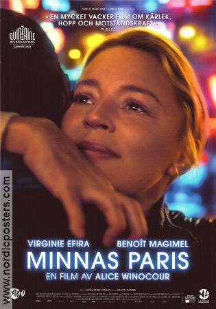 Minnas Paris 2022 poster Virginie Efira Benoit Magimel Grégoire Colin Alice Winocour