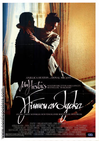 Minnen av lycka 1987 poster Anjelica Huston Donal McCann Helena Carroll John Huston Dans