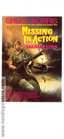 Missing in Action 1984 poster Chuck Norris M Emmet Walsh Lenore Kasdorf Joseph Zito Krig