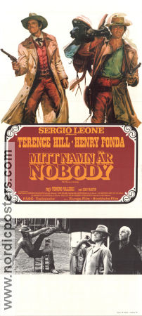 Mitt namn är Nobody 1973 poster Terence Hill Henry Fonda Jean Martin Sergio Leone