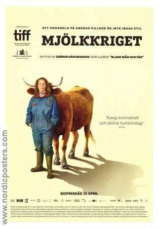 Mjölkkriget 2019 poster Arndis Hrönn Egilsdottir Sveinn Olafur Gunnarsson Aevar Thor Benediktsson Grimur Hakonarson Filmen från: Iceland