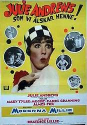 Moderna Millie 1967 poster Julie Andrews Mary Tyler Moore