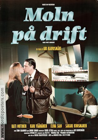 Moln på drift 1996 poster Kati Outinen Aki Kaurismäki Finland