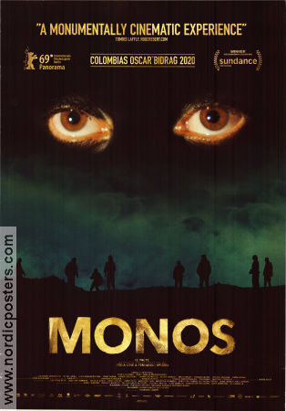 Monos 2019 poster Sofia Buenaventura Julian Giraldo Karen Quintero Alejandro Landes