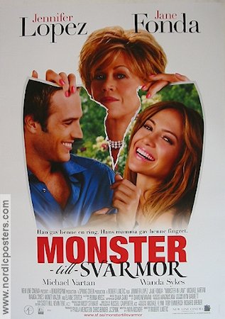 Monster till svärmor 2005 poster Jennifer Lopez Robert Luketic