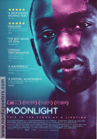 Moonlight 2016 poster Mahershala Ali Naomie Harris Trevante Rhodes Barry Jenkins